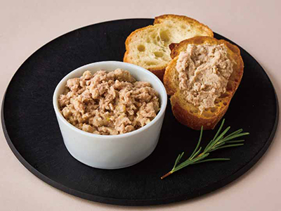 えばらハーブ豚のリエット写真