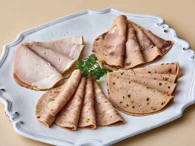 えばらハーブ豚で作る　肉のうまみを味わうハムソーセージセット（4種）写真