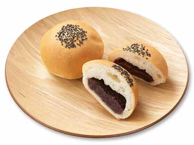 ザクセンの北海道産小豆あんパン写真