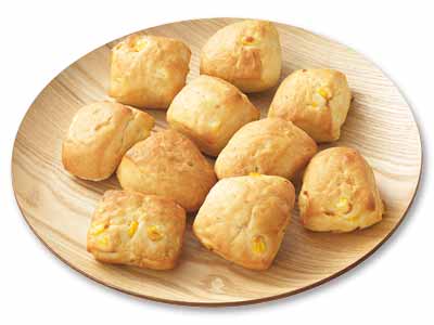 サラのふぞろいプチパン(コーン)写真