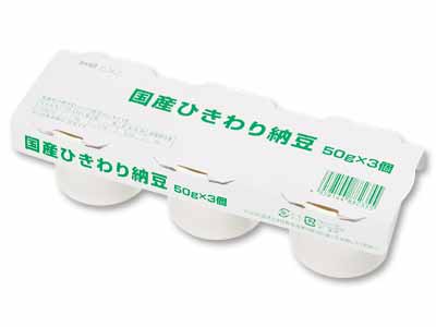 国産ひきわり納豆写真