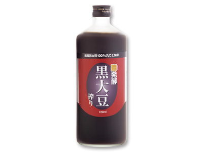 麹発酵黒大豆搾り(健康飲料)写真