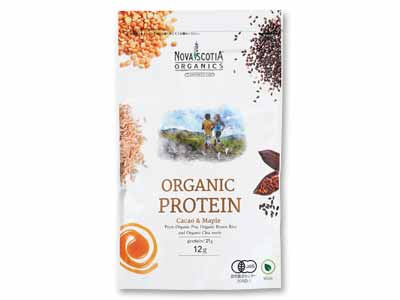 オーガニックプロテイン（カカオ＆メープル）写真