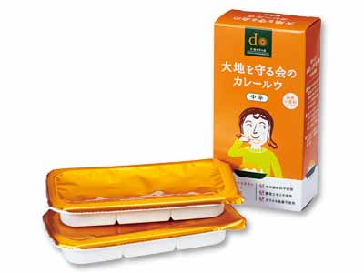 大地を守る会のカレールウ(中辛)写真