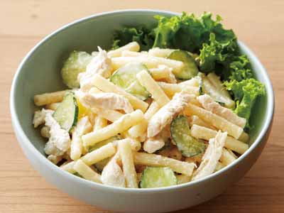 江別製粉のパスタ（マカロニタイプ）写真