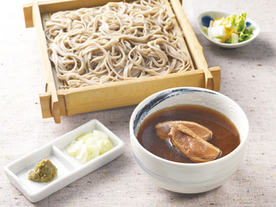 だしを味わう　鴨せいろ写真