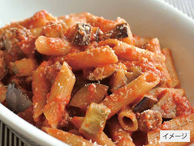 有機パスタ・全粒粉ペンネ写真