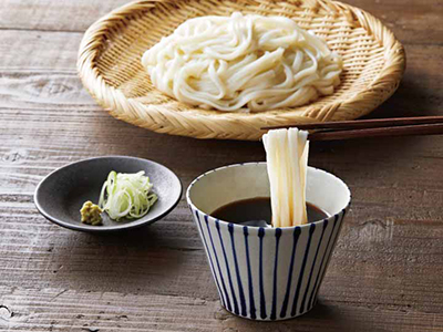国産小麦粉使用 讃岐うどん(乾麺)写真