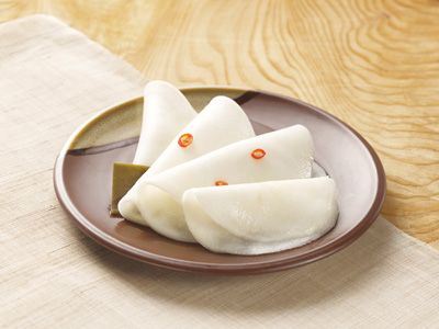 王隠堂農園の千枚漬写真