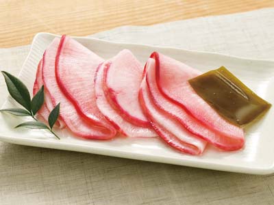 紅かぶら千枚漬写真