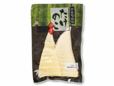 国産 たけのこ水煮(縦割り)写真