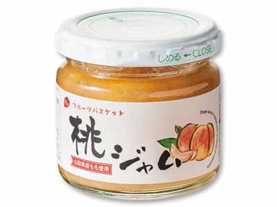 久津間さんと仲間たちの桃ジャム写真