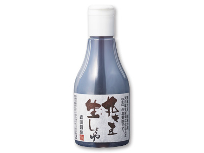 鮮度長持ち　国産丸大豆生（なま）しょうゆ写真