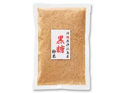 伊江島産粉黒糖写真