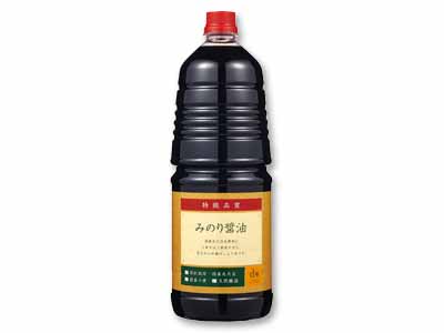 特級 みのり醤油(国産丸大豆)・1.8L(ペットボトル)写真