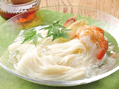 手延べ葛そうめん写真