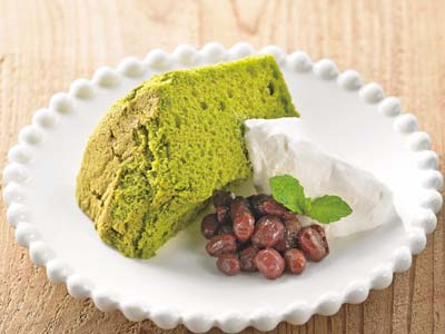 パスティーフーズのシフォンケーキ(濃厚抹茶)写真