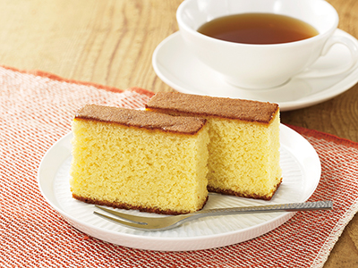 しっとりふわふわ牛乳かすてら(個包装)写真