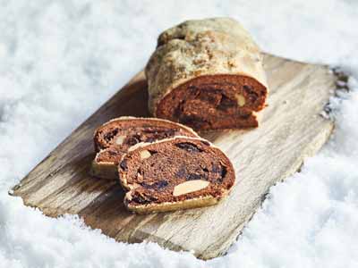 サラのチョコレートシュトーレン写真