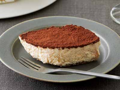 北海道産マスカルポーネのティラミス写真