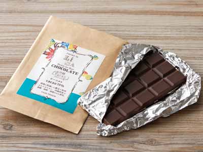 LISAチョコレート【45G】シーソルト(カカオ70%)写真