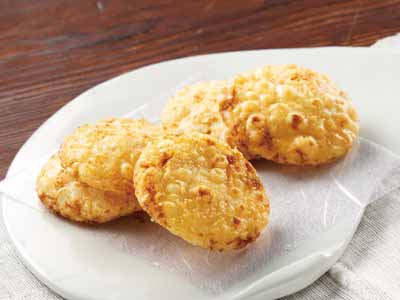 富士見堂の小丸揚げせんべい写真