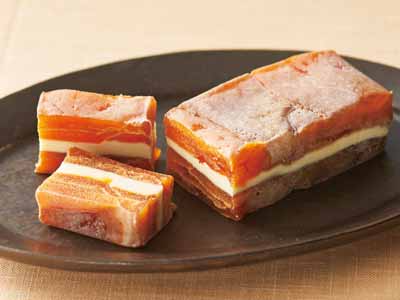 柿アンサンブル(干し柿のバターサンド)写真