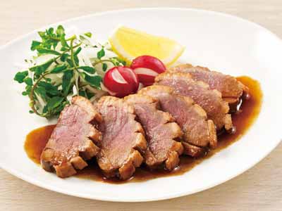 八甲鴨のロース煮写真