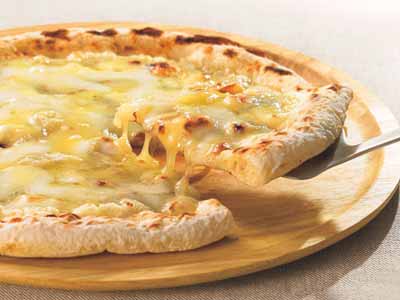 バンビーノピザ（4種チーズのミニピザ）写真