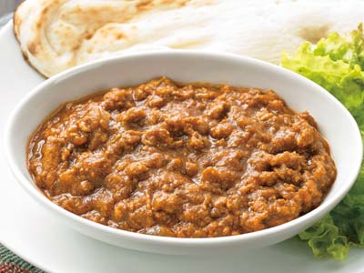 農舎のひき肉たっぷりスパイス香るキーマカレー(辛口)写真