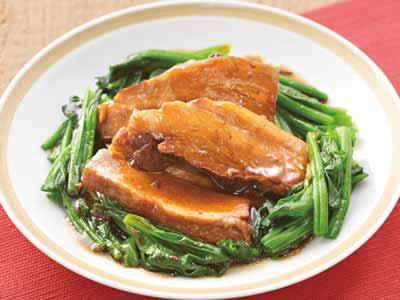 農舎のやわらか国産豚角煮写真