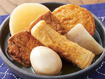 6種の味しみおでん(レトルト)写真
