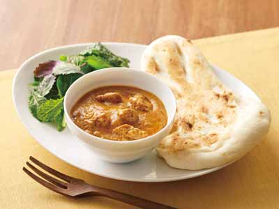 大人のスパイシー インド風チキンバターカレー写真
