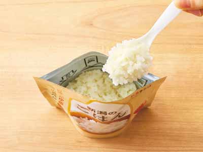 箱売・非常食アルファ米　新潟のごはん　12パック入り写真