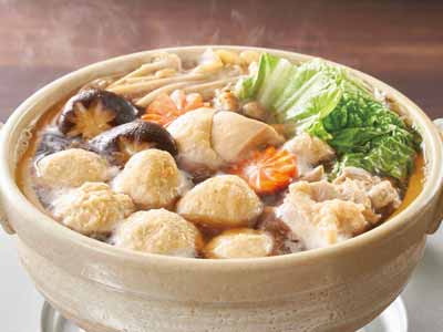 秋川牧園の鶏だし醤油鍋セット写真