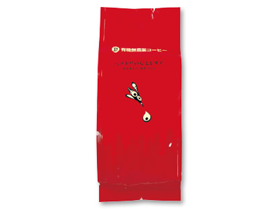 有機栽培コーヒー ハチドリのひとしずく(豆)写真