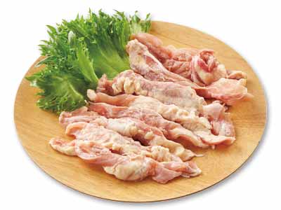 のびのび育ち　うまみこい鶏せせり写真