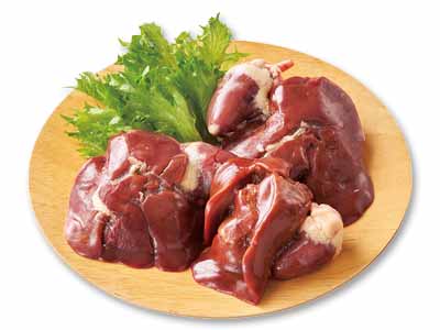 のびのび育ち うまみこい鶏レバーハツ付き写真