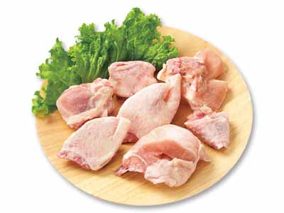 のびのび育ち うまみこい鶏骨付ぶつ切り写真