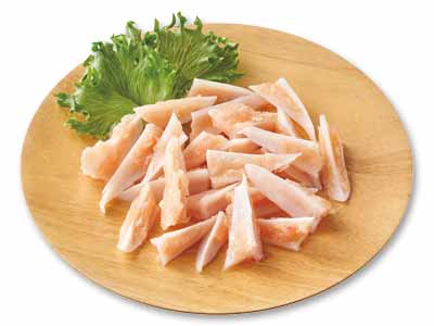 のびのび育ち　うまみこい鶏　やげん軟骨写真