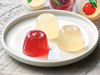 徳用ミニカップゼリー(りんご・ぶどう)写真