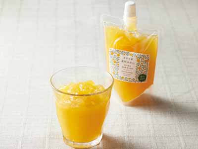 無茶々園の飲む柑橘ゼリー(温州みかん)写真