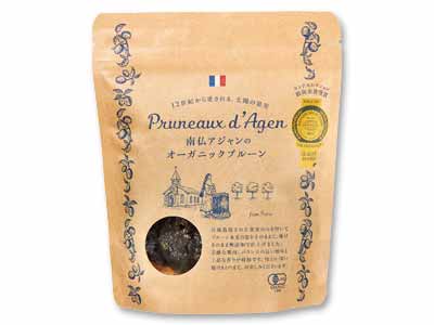 南仏アジャンのオーガニックプルーン(種あり)写真