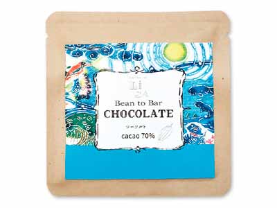 LISAチョコレート【20G】シーソルト(カカオ70%)写真