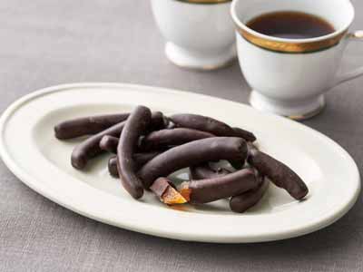 濃密カカオのオーガニックオランジェット(カカオ100%)写真