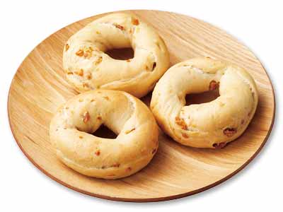 トライベッカの長野県産りんごベーグル（冷凍）写真