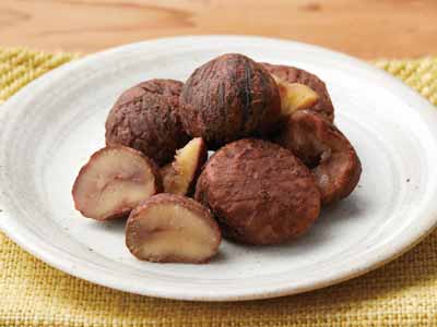 むき和栗 薄渋皮付き写真