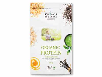 オーガニックプロテイン（抹茶＆バニラ）写真