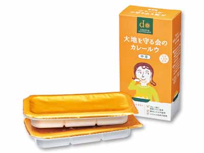 大地を守る会のカレールウ（中辛）写真