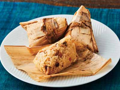 国産具材の手包み中華ちまき写真